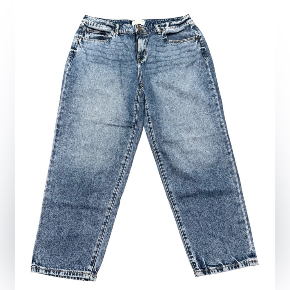Lane Bryant Midrise Boyfriend Jean Stonewash Blue Size 14 Stretch - Picture 10 of 10